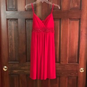 Red Cocktail Dress -Size 10